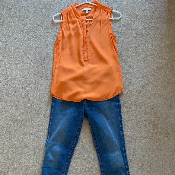 100% Silk tank banana republic size S - Picture 1 of 9